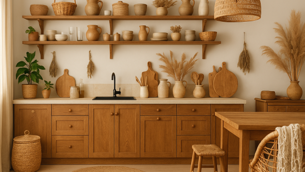 Kuchnia w stylu boho – przytulne inspiracje dla miłośników bohemy