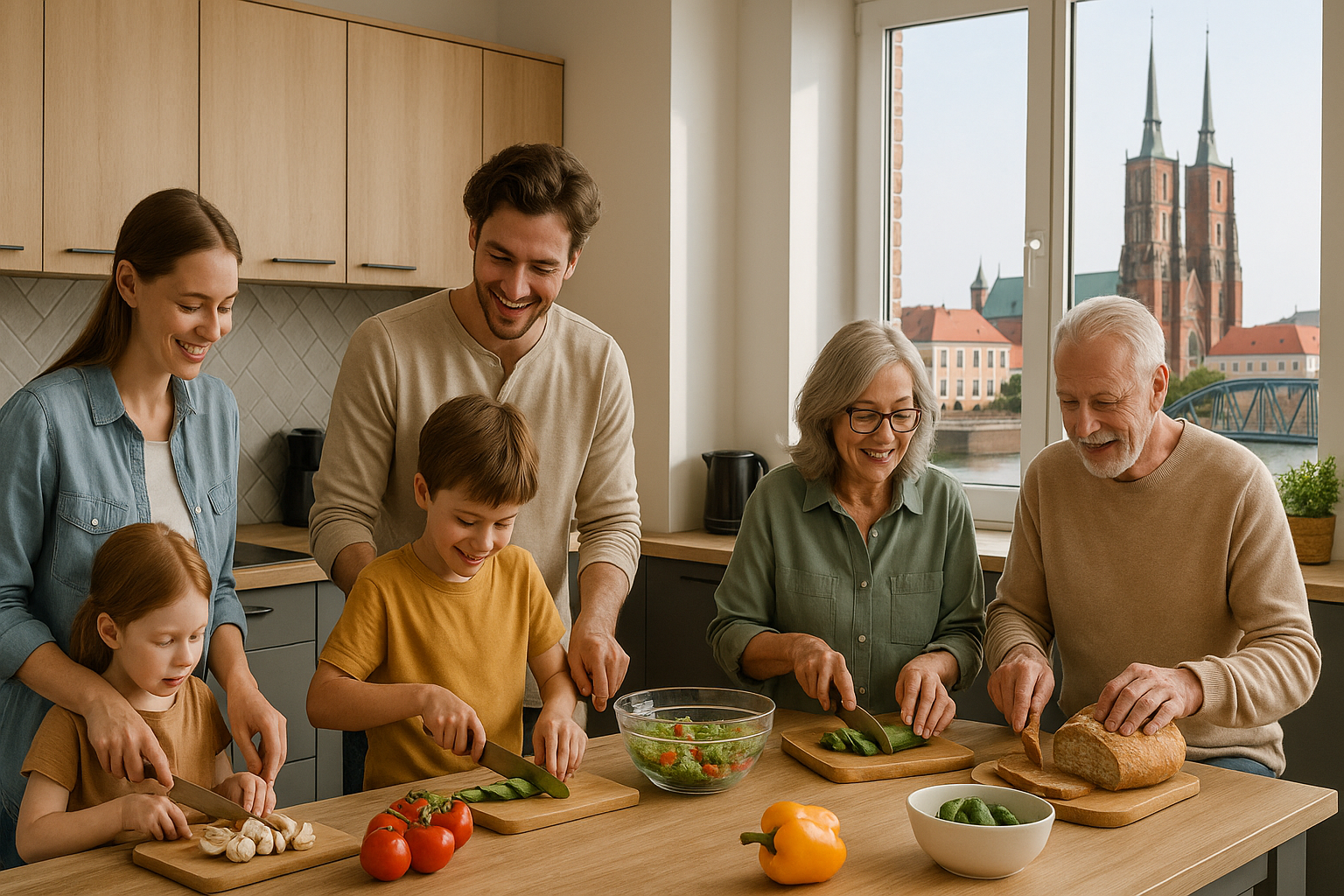 Kuchnie na wymiar Wrocław Fabryczna | Układy i aranżacje | To-TeMeble.pl