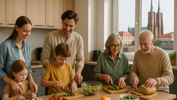 Kuchnie na wymiar Wrocław Fabryczna | Układy i aranżacje | To-TeMeble.pl
