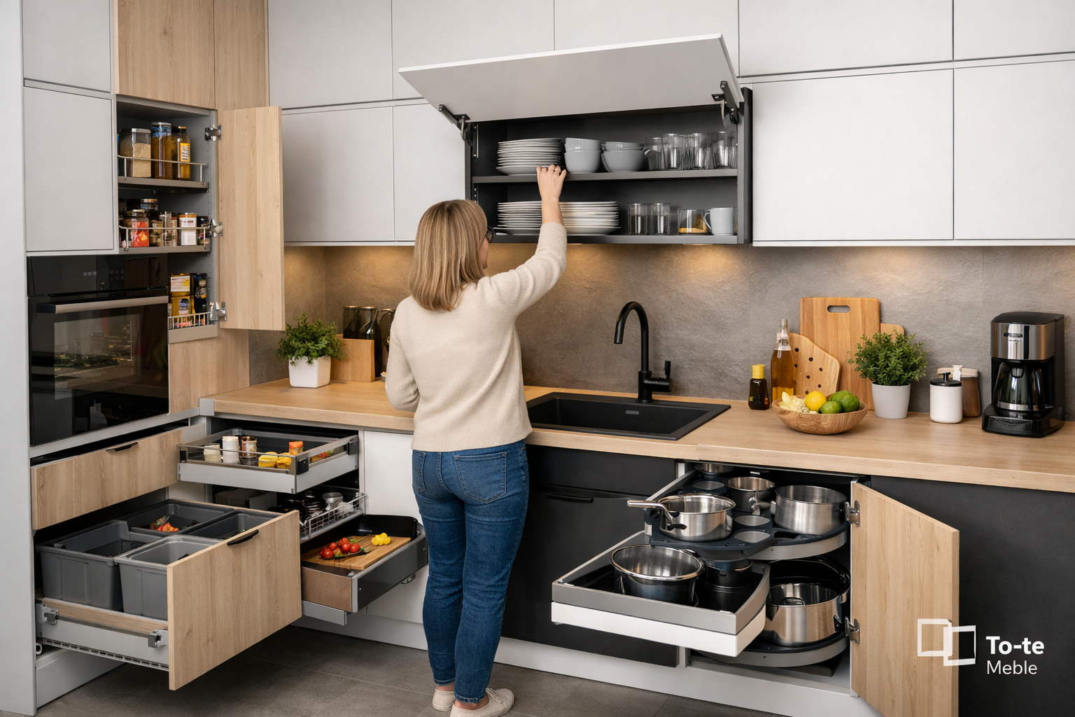 Ergonomia w kuchni – jak zaplanować meble na wymiar? | To-te Meble