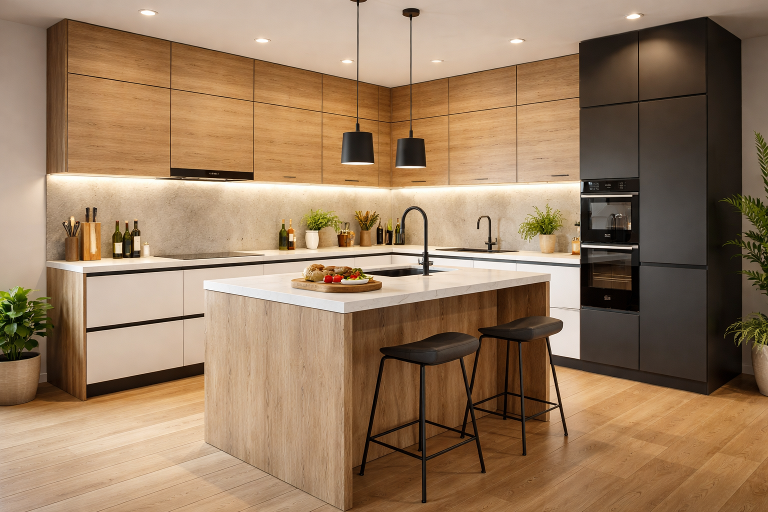 Kuchnie na wymiar Jastrzębie-Zdrój | Wytrzymałe meble kuchenne