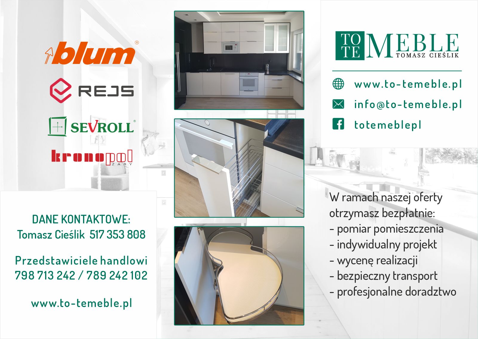 Kuchnie na wymiar na zamówienie producent